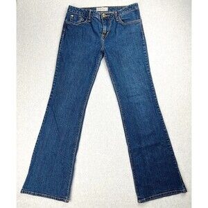 Vintage Baby Phat Jeans Womens 13 Blue Silver Label Y2K Streetwear Phat Fashion